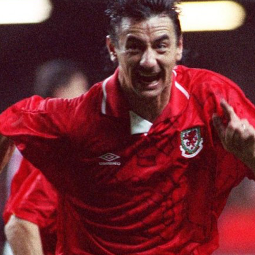 Ian Rush's Wales Signed Shirt