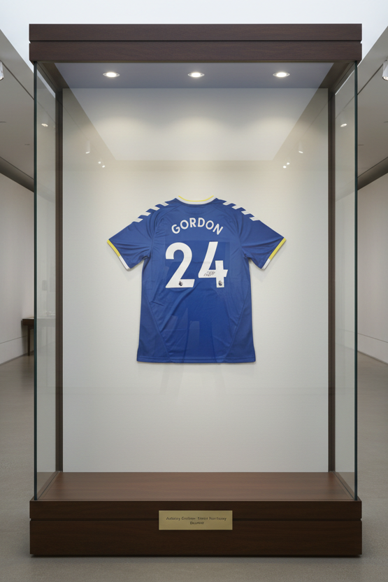 Anthony Gordon Signed Everton 2021/22 Shirt, front view