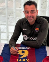 Xavi FC Barcelona Signed Shirt