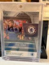 John Terry Signatures Autograph – 2024-25 Panini Prizm Premier League – Chelsea trading card, back