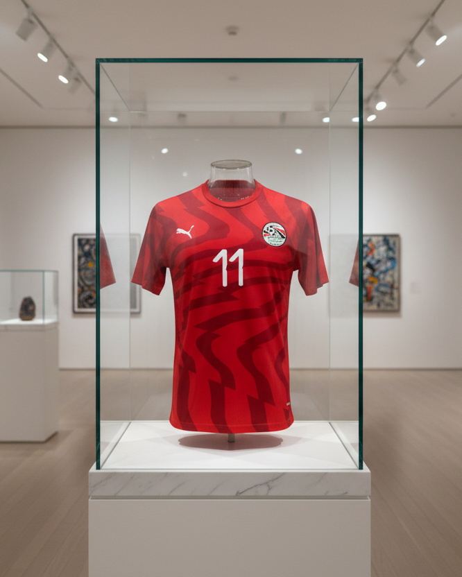 Egypt 2019 Signed Replica Shirt – Mohamed Salah