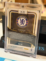 Pedro Neto 03/10 Mezzanine – 2024-25 Panini Select Premier League – Chelsea trading card, back
