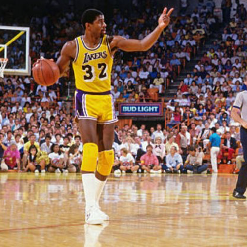 Magic Johnson Official Lakers Signed Jersey