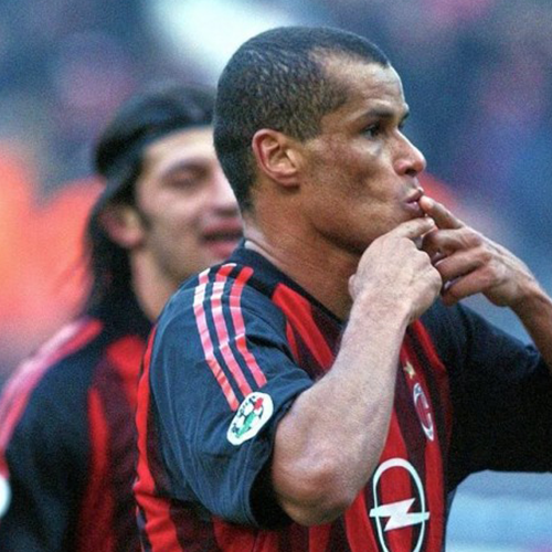 Rivaldo Official AC Milan Signed Shirt, 2002/03