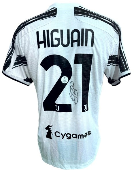 Juventus 2020/21 Signed Shirt – Gonzalo Higuaín