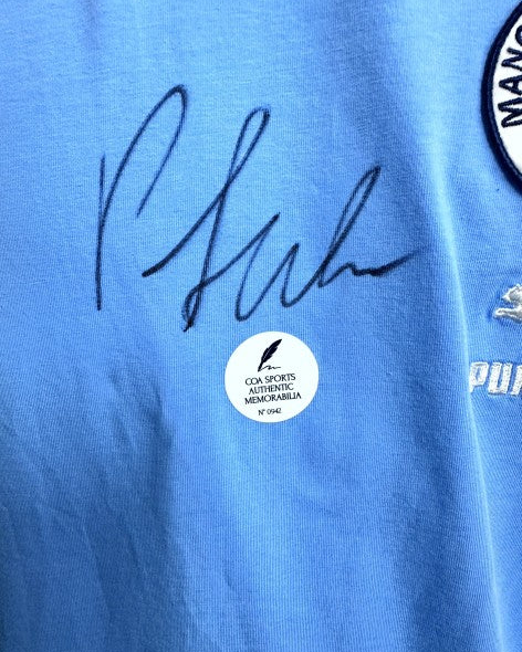 Manchester City Official T-Shirt - Signed by Phil Foden