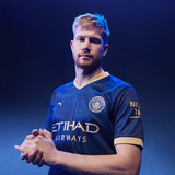 Kevin De Bruyne's Manchester City 2022/23 Chinese New Year Signed Shirt
