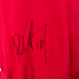 Benfica Retro Shirt - Signed by Rui Costa