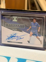 Deco 16/25 Impeccable Stars Autograph – Panini Impeccable – Chelsea trading card, front