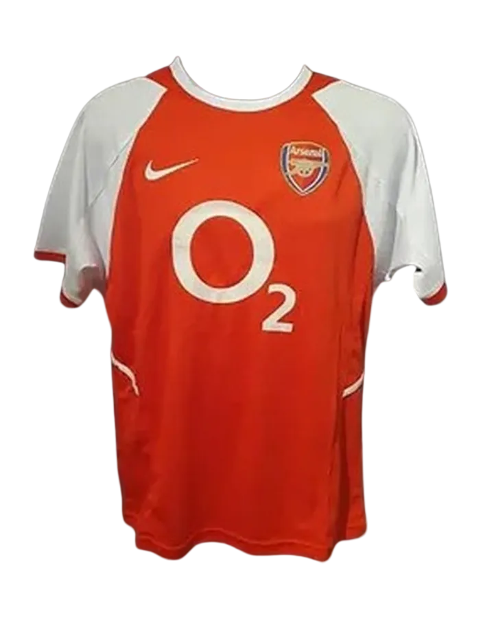 Arsenal 2002/04 Shirt – Hand-Signed by Arsène Wenger | The Invincibles