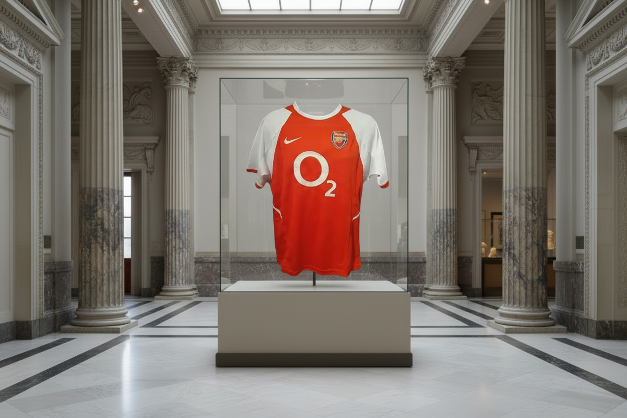 Arsenal 2002/04 Shirt – Hand-Signed by Arsène Wenger | The Invincibles