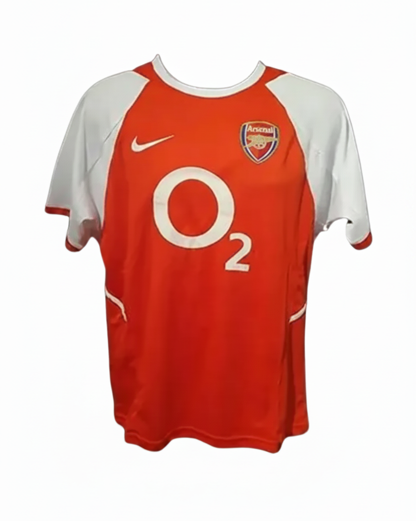 Arsenal 2002/04 Shirt – Hand-Signed by Arsène Wenger | The Invincibles