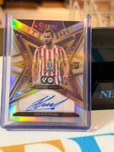 Dávid Hancko The Stars Autograph (RC) – 2025-26 Panini Select LaLiga – Atlético Madrid trading card, front