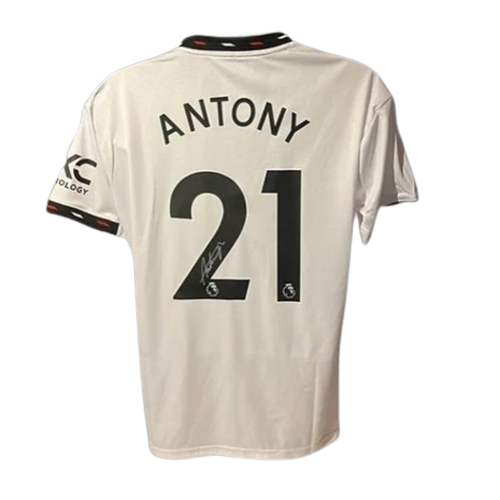 Antony Manchester United 2022/23 Signed Away Shirt