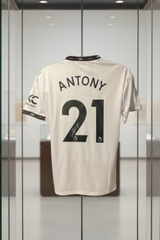 Antony Signed Manchester United 2022/23 Away Shirt, front