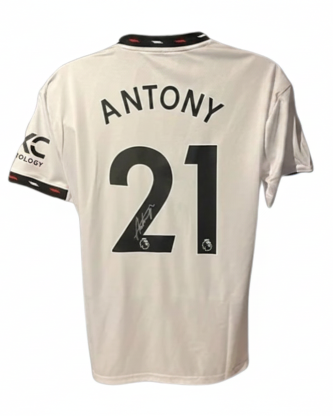 Antony Manchester United 2022/23 Signed Away Shirt