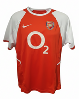 Arsène Wenger's Arsenal Invincibles 2002/04 Signed Shirt