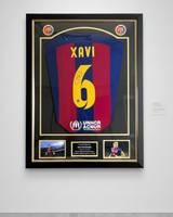 Xavi FC Barcelona Signed Shirt