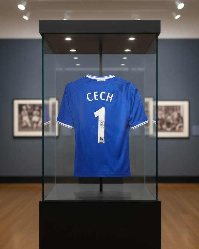 Petr Cech Signed Chelsea Shirt
