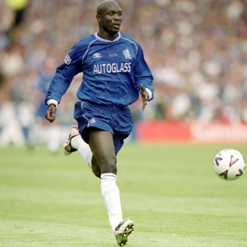 Weah Official Chelsea Signed Shirt, 1999/00
