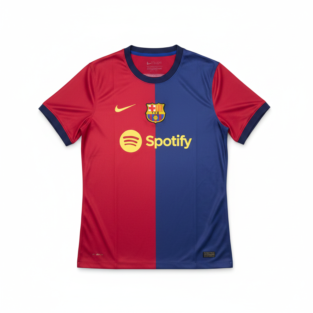 Barcelona 2023/24 Signed Shirt – Hansi Flick