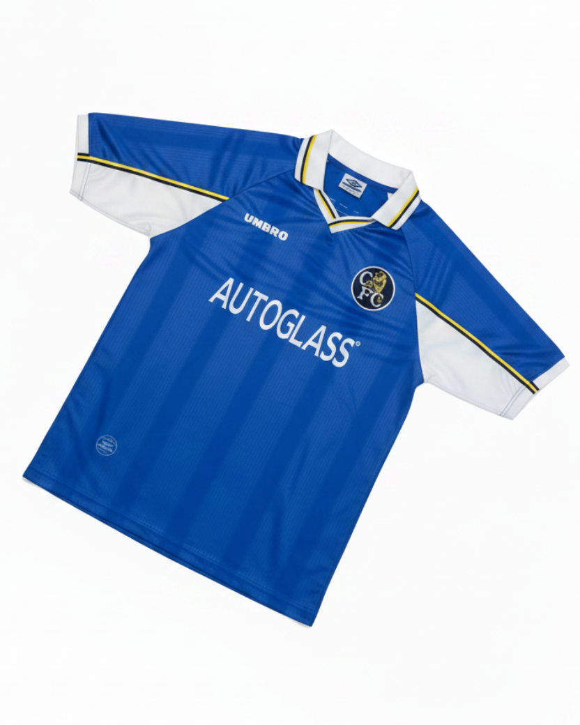 Gus Poyet's Chelsea 1997/98 Signed Shirt