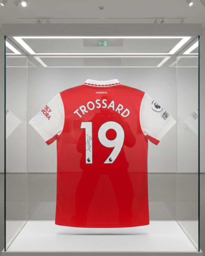 Leandro Trossard's Arsenal 2022/23 Signed Shirt
