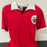 Benfica Retro Shirt - Signed by Rui Costa