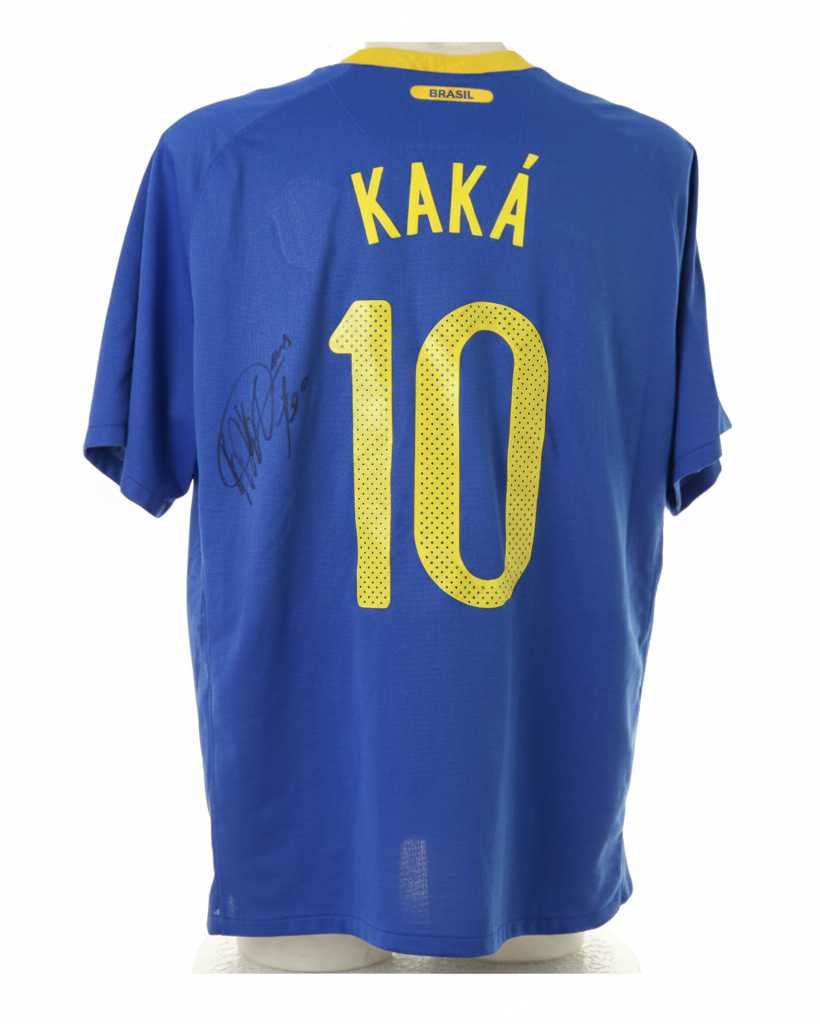Kaka Official Brazil Signed Shirt, 2010