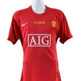 Manchester United shirt tag detail