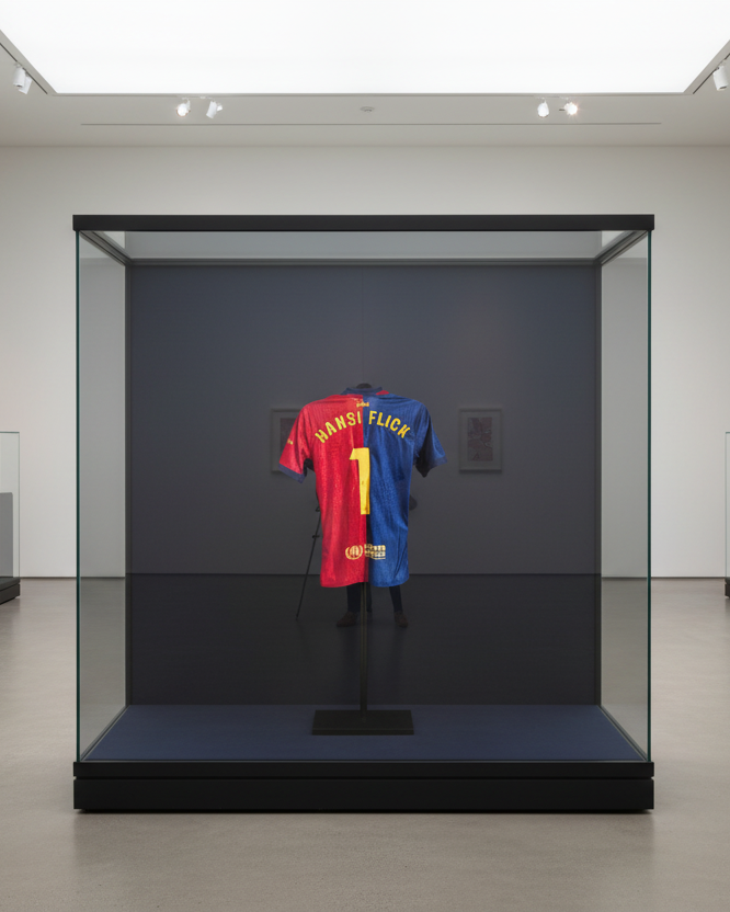 Barcelona 2023/24 Signed Shirt – Hansi Flick