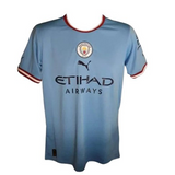 Erling Haaland's Manchester City Signed Shirt - 2022/23