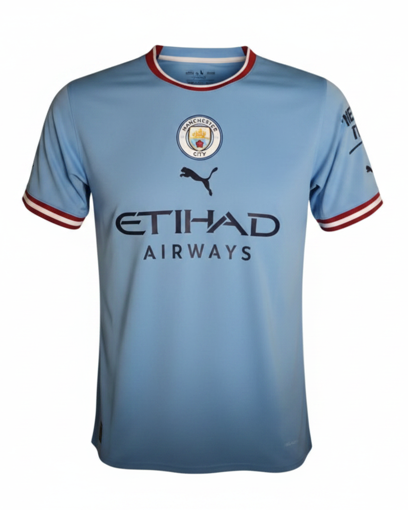 Erling Haaland's Manchester City Signed Shirt - 2022/23
