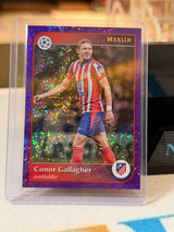 Conor Gallagher Purple Sparkle Refractor – 2024-25 Topps Merlin UEFA Club Competitions – Atlético Madrid trading card, front