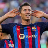 Barcelona Shirt, 2022/23 - Signed by Lewandowski