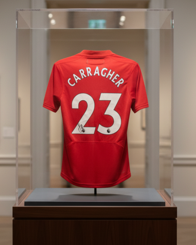 Jamie Carragher's Liverpool 2005 Champions League Signed Shirt