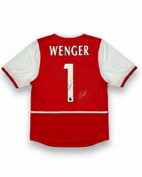 Arsenal 2002/04 Shirt – Hand-Signed by Arsène Wenger | The Invincibles