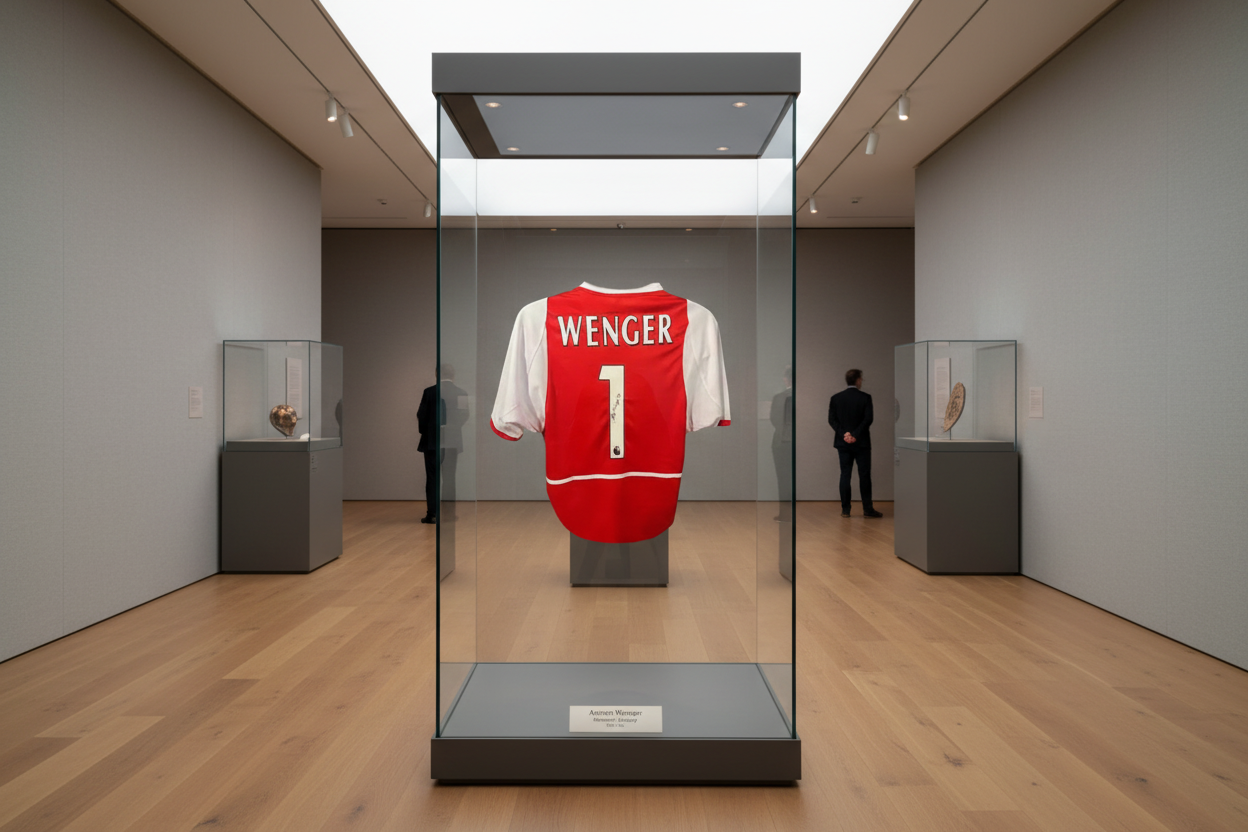 Arsenal 2002/04 Shirt – Hand-Signed by Arsène Wenger | The Invincibles