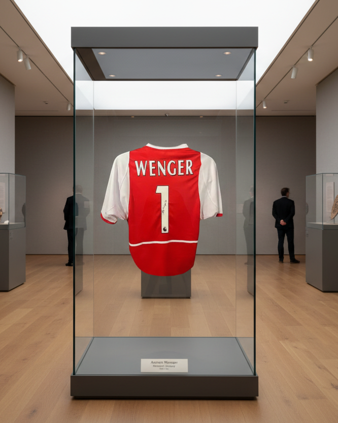 Arsenal 2002/04 Shirt – Hand-Signed by Arsène Wenger | The Invincibles