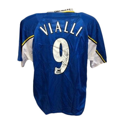 Vialli's Official Chelsea Signed Shirt, 1996/97
