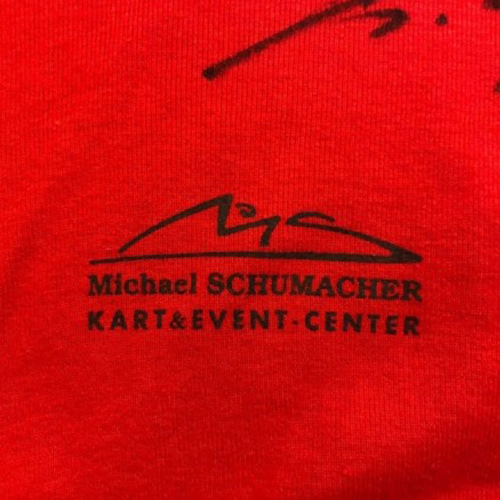 Face Mask Signed by Felipe Massa and Michael Schumacher