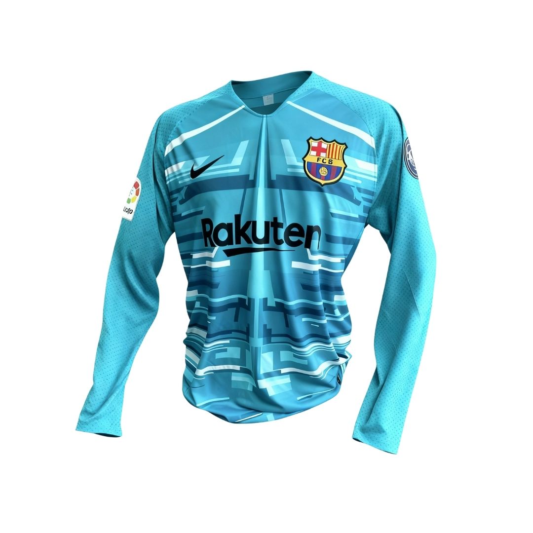 Barcelona 2019/20 Signed Shirt – Ter Stegen