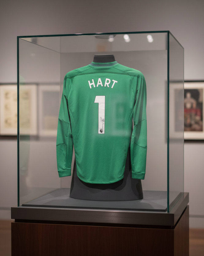 Joe Hart's Manchester City 2012/13 Signed Shirt
