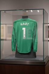 Joe Hart Signed Manchester City 2012/13 Goalkeeper Shirt, front view