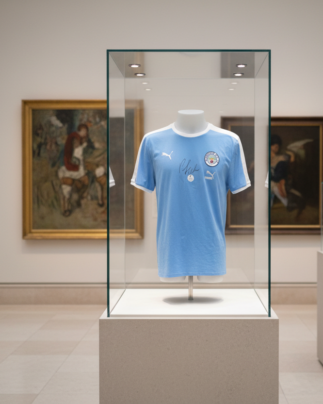 Manchester City Official T-Shirt - Signed by Phil Foden