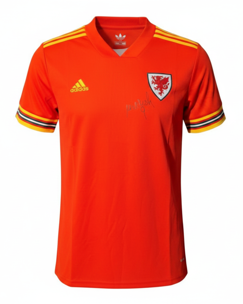 Ian Rush's Wales Signed Shirt