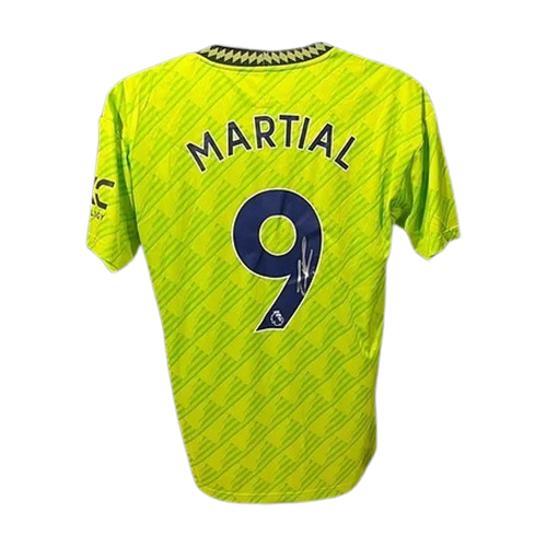 Anthony Martial's Manchester United 2022/23 Signed Third Shirt