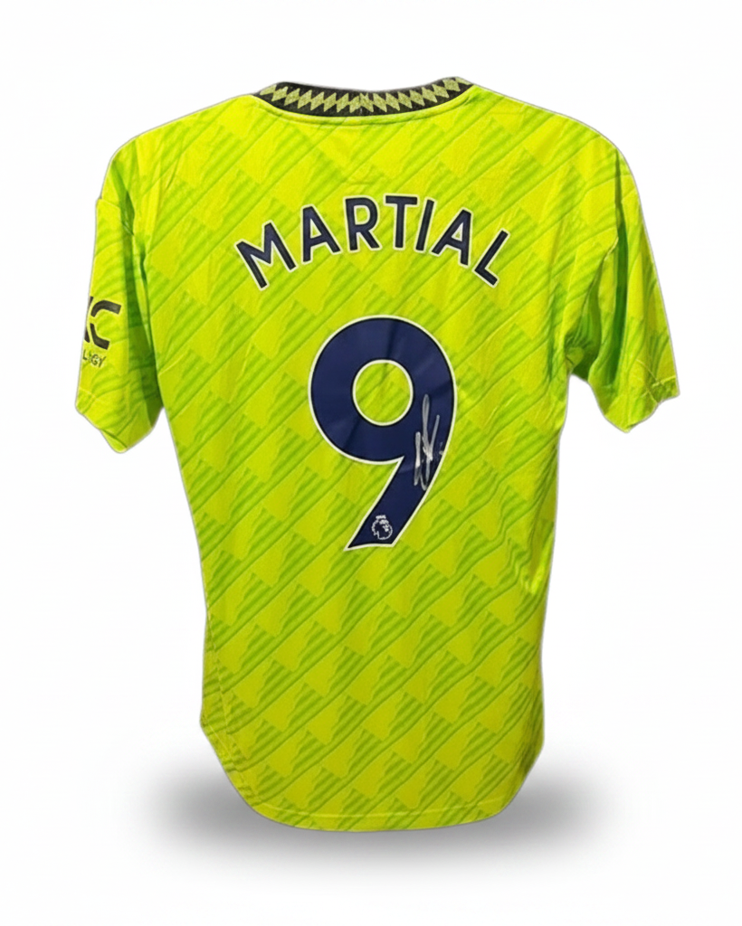 Anthony Martial's Manchester United 2022/23 Signed Third Shirt