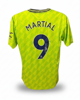 Anthony Martial's Manchester United 2022/23 Signed Third Shirt