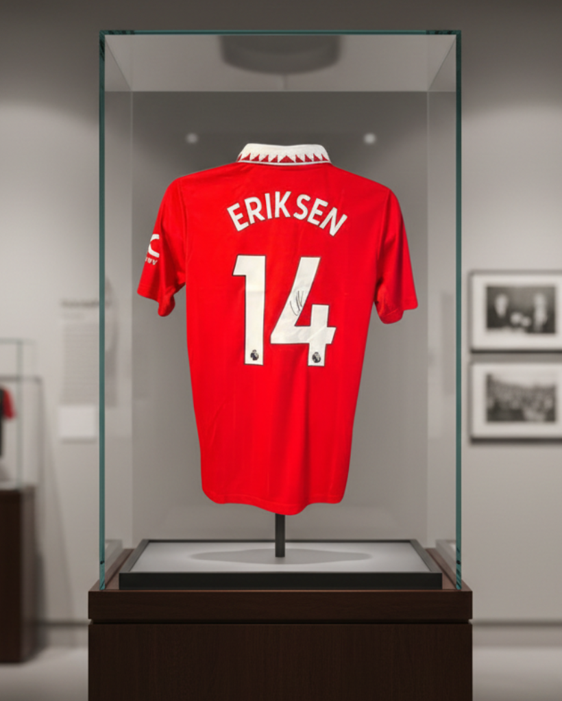 Christian Eriksen's Manchester United Signed Shirt - 2022/23